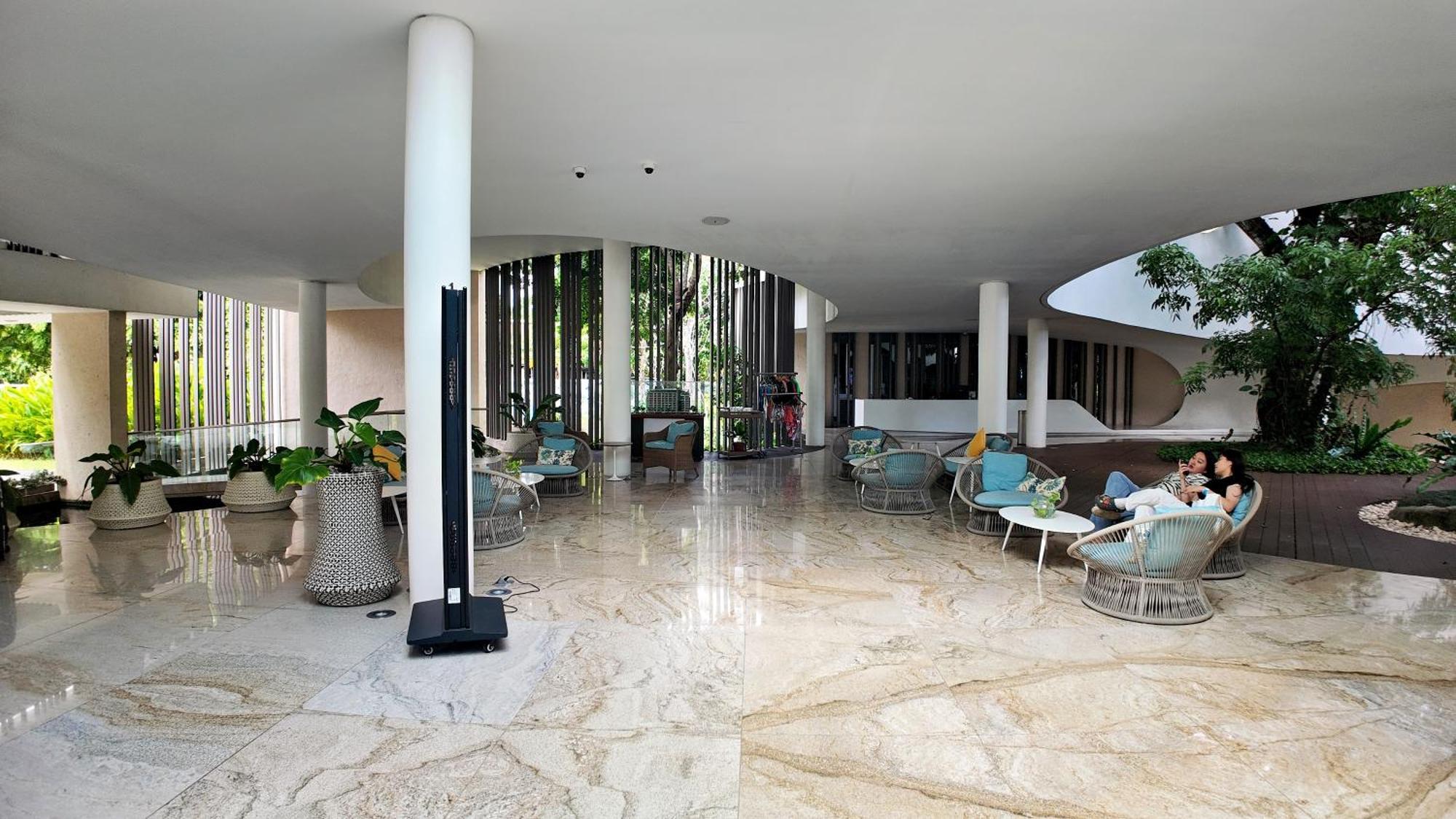 Dominiks Stylish Resort Gem Ocean View Pool Queen Bed At Tambuli 8 Floor Fast Wifi Lapu-Lapu City Kültér fotó