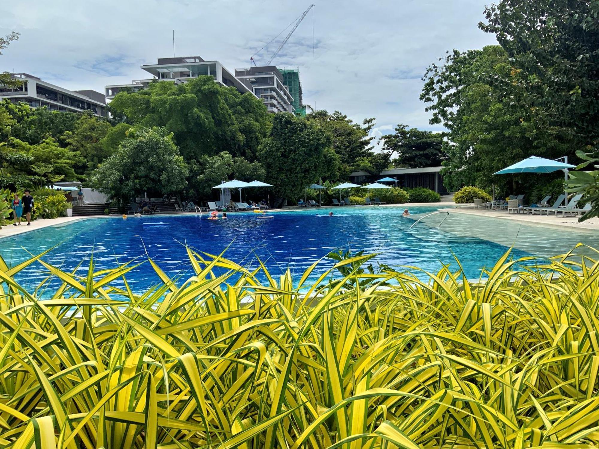 Dominiks Stylish Resort Gem Ocean View Pool Queen Bed At Tambuli 8 Floor Fast Wifi Lapu-Lapu City Kültér fotó