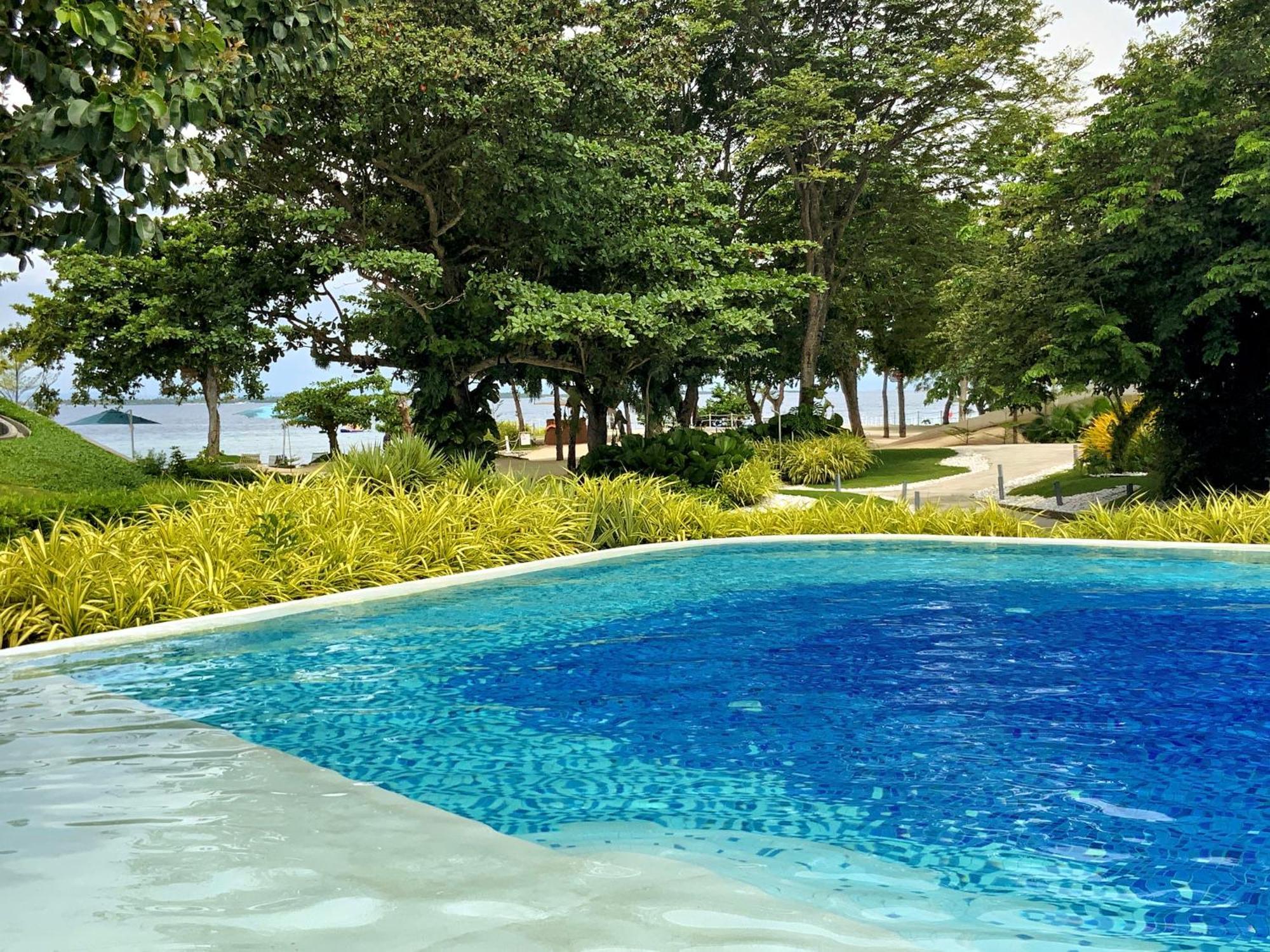 Dominiks Stylish Resort Gem Ocean View Pool Queen Bed At Tambuli 8 Floor Fast Wifi Lapu-Lapu City Kültér fotó